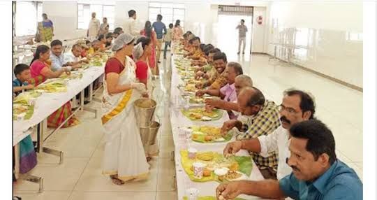 பந்தியில் இடஒதுக்கீடு